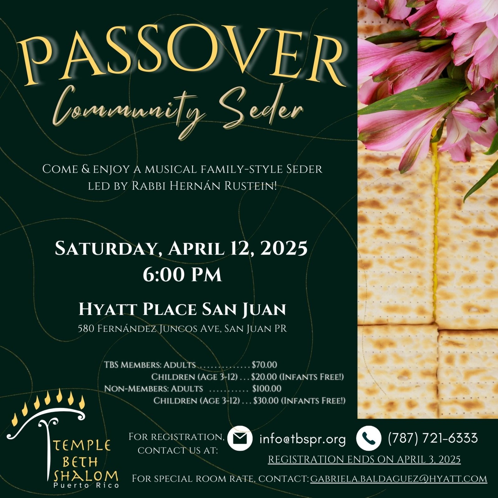 2025 Passover Seder 2025 Passover Seder