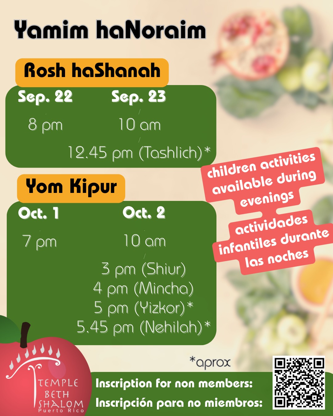 High Holy Days 5786