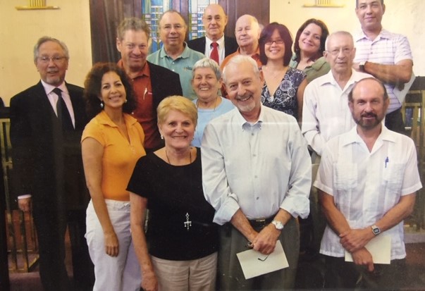 Board of Directors of Temple Beth Shalom during Lee and Al's co-presidency