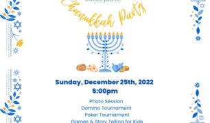 Join us for our Hanukkah party!